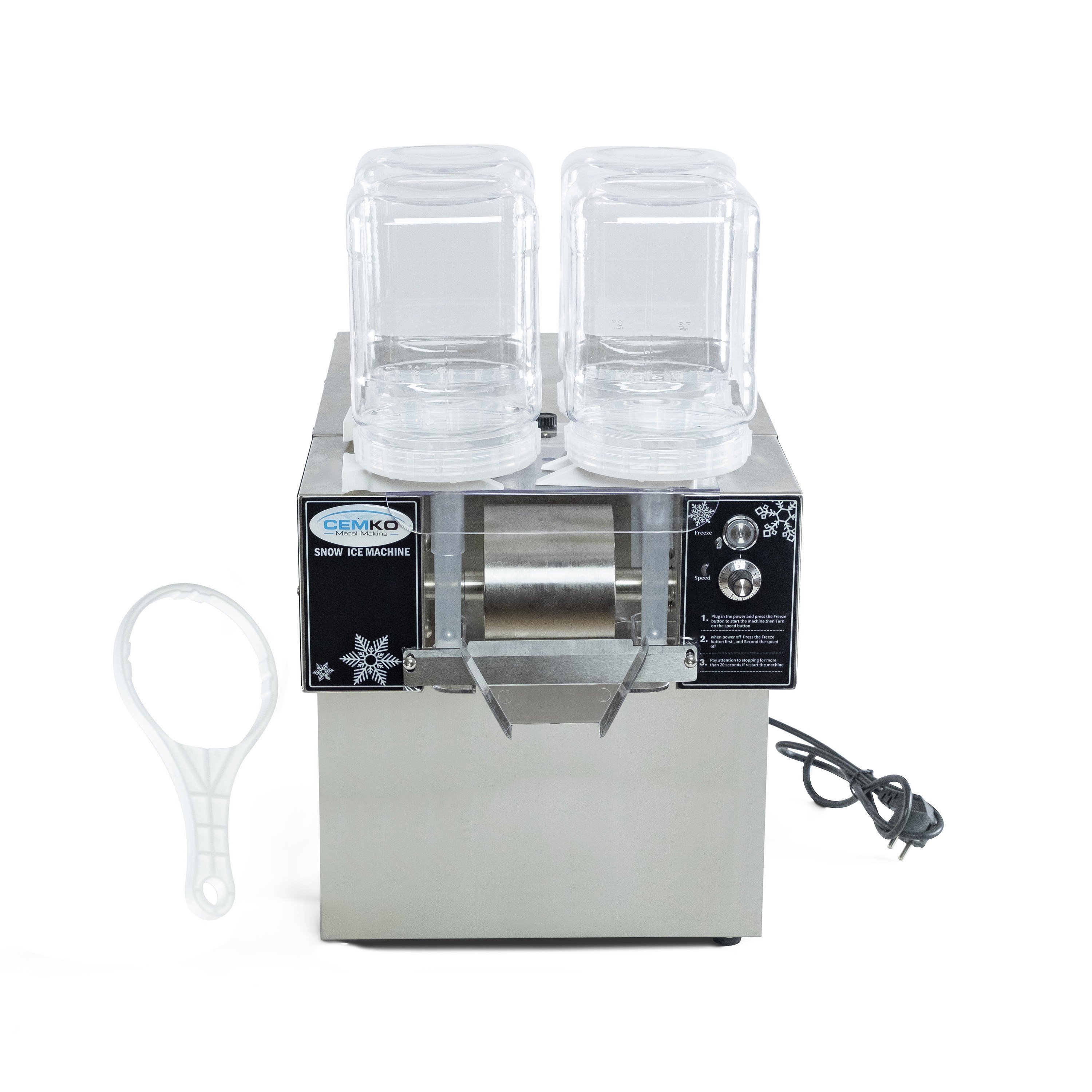 Snow Flake Maker Kar Buz Traş Dondurma Makinesi (Model Adana)