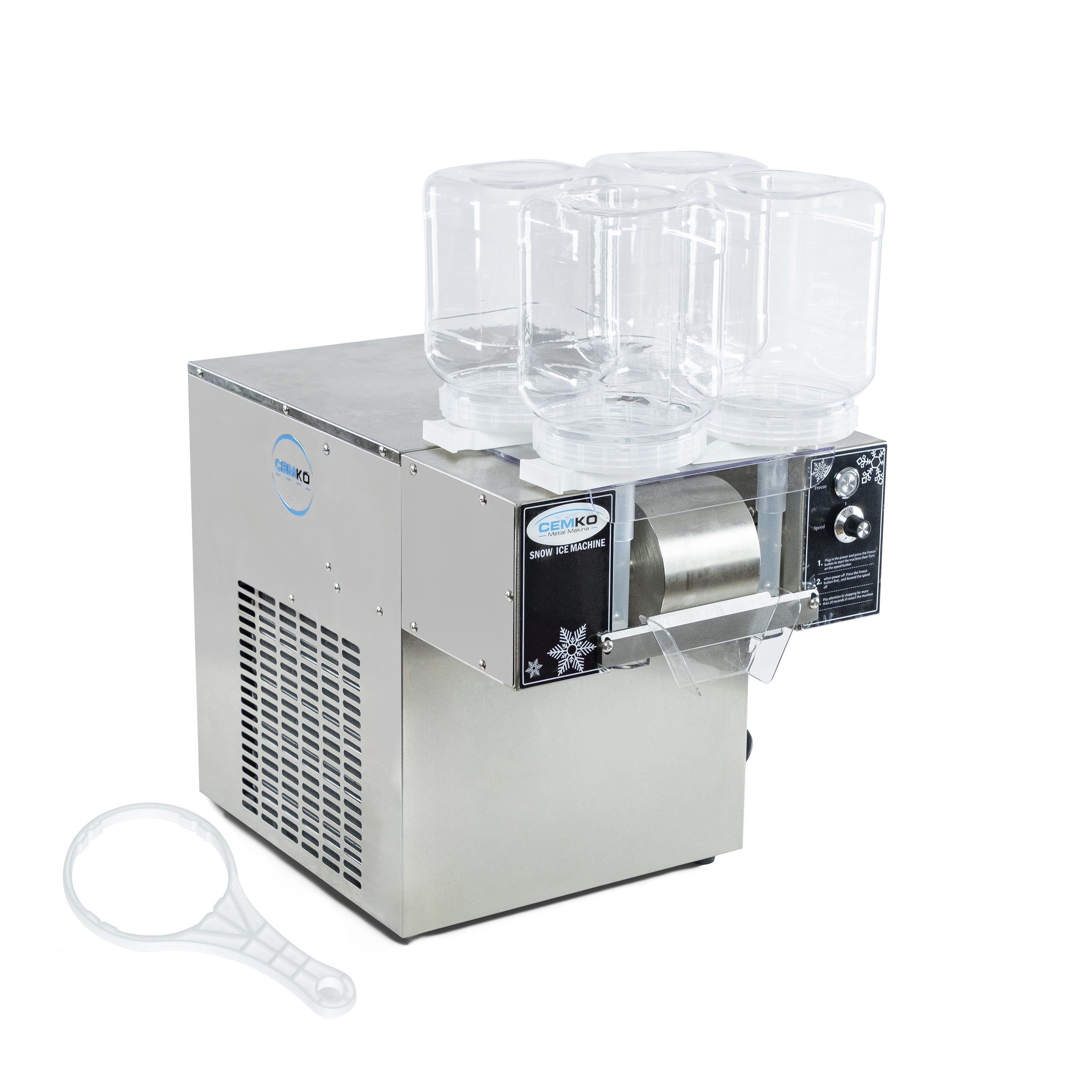 Snow Flake Maker Kar Buz Traş Dondurma Makinesi (Model Adana)
