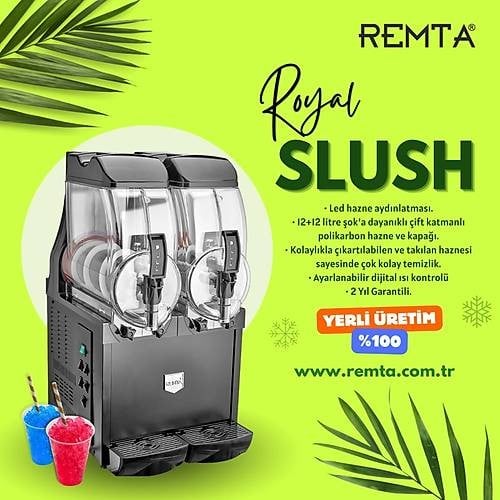 Tekli Royal Slush (Buzlaş-Karlamaç) Makinası 12 lt - ST41