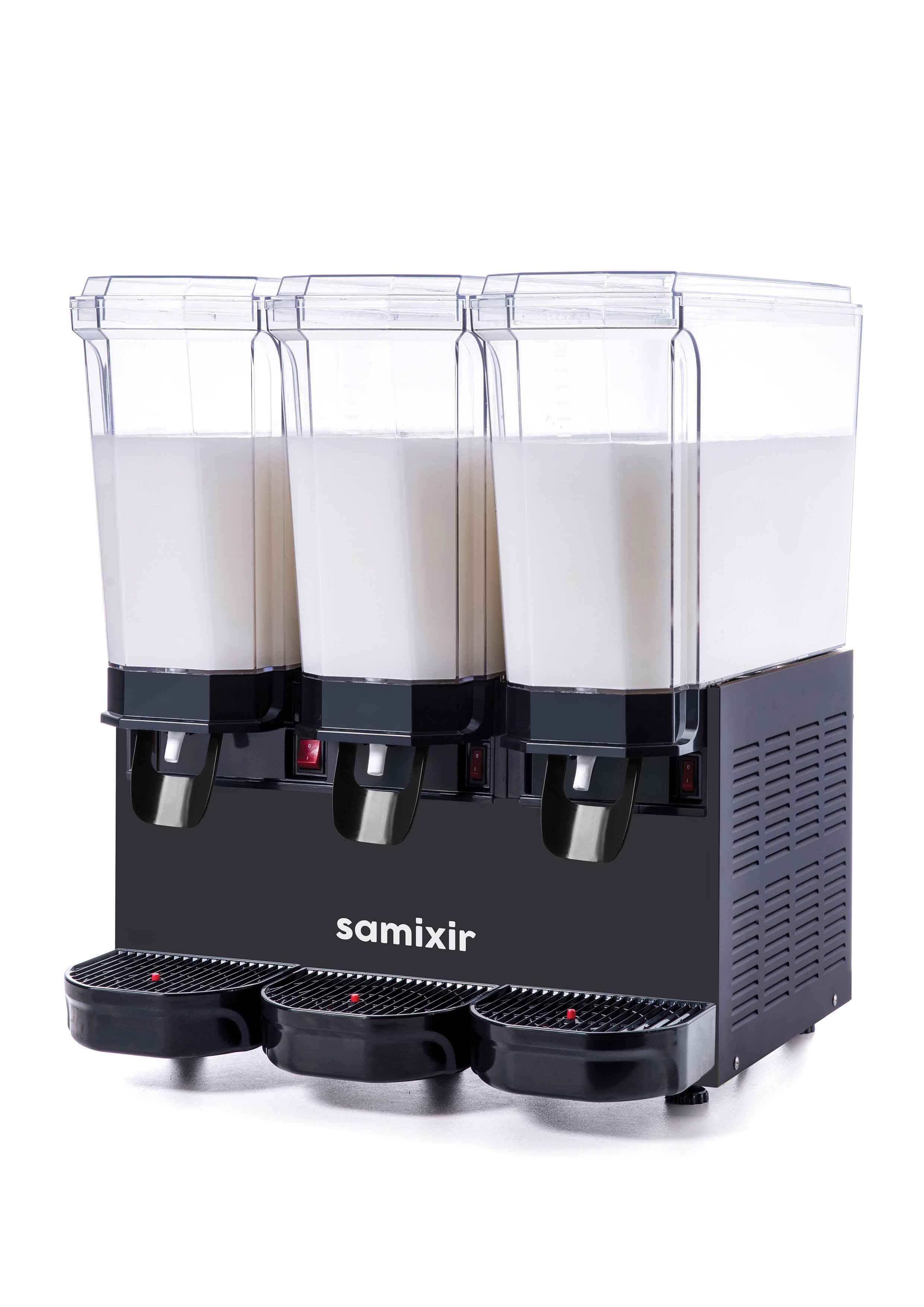 Triple Klasik Karıştırıcılı Soğuk İçecek Dispenseri, 20+20+20 L