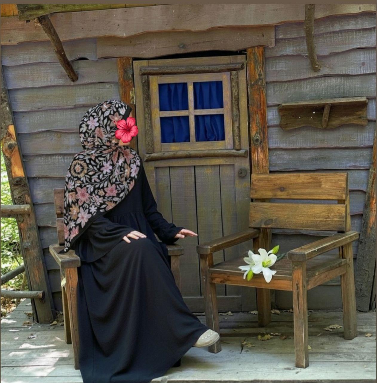Kolları Fırfırlı Ayrobin Elbise
