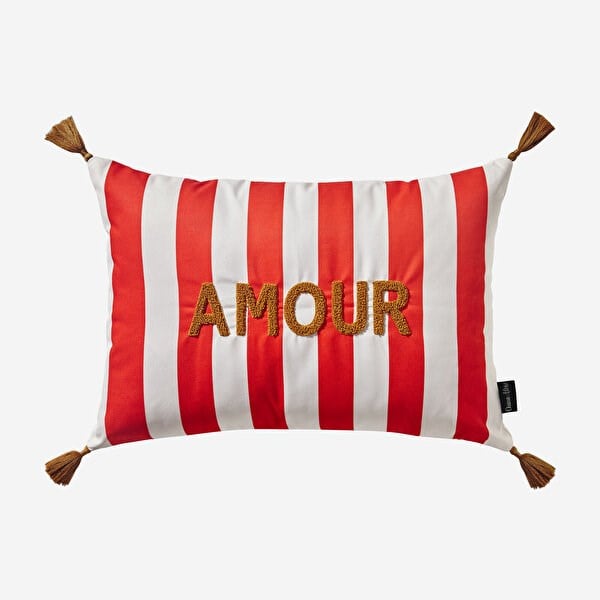 Amour Kırmızı Kırlent 35*50 Cm   CATAM3550RD