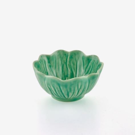 Flora Çiçek Formlu Yeşil Kase 12 cm 65030823