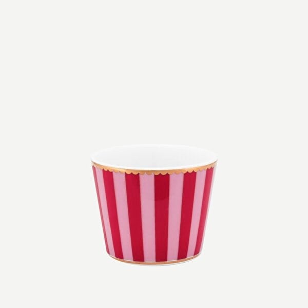 Pip Studio Kırmızı Pembe Porselen Yumurtalık 5 Cm 51011007