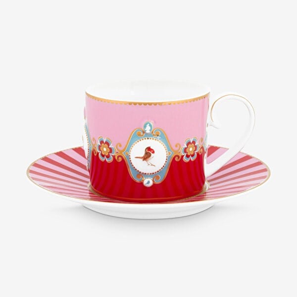 Pip Studio Kırmızı Porselen Çay Fincan Seti 200 Ml 51004227
