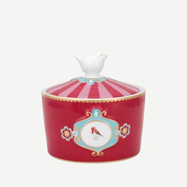 Pip Studio Kırmızı Porselen Şekerlik 300 Ml 51008004
