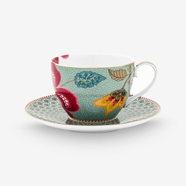 Pip Studio Mavi Porselen Çay Fincan Seti 280 Ml 51004223