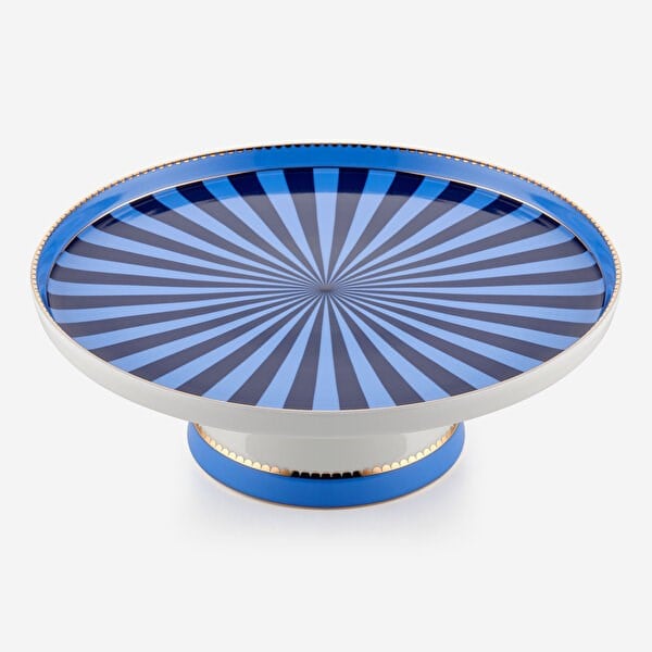 Pip Studio Mavi Porselen Kek Standı 24 Cm 51022004