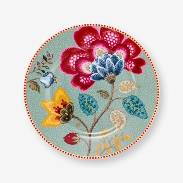 Pip Studio Mavi Porselen Pasta Tabağı 17 Cm 51001570