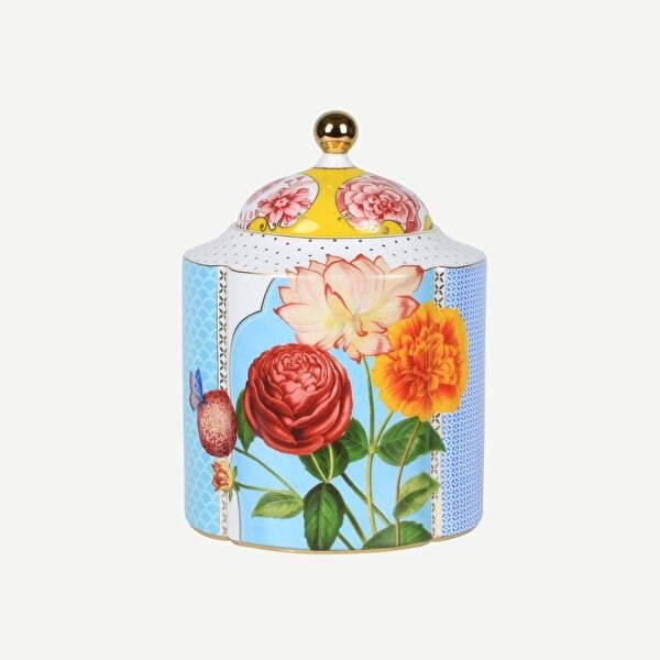 Pip Studio Sarı Mavi Porselen Saklama Kabı 1900 Ml 51009011