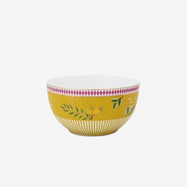 Pip Studio Sarı Porselen Kase 12 Cm 51003223