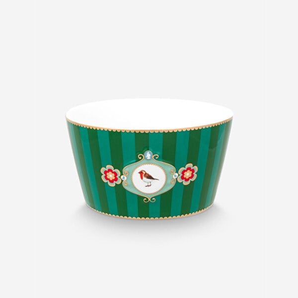 Pip Studio Yeşil Porselen Kase 15 Cm 51003308