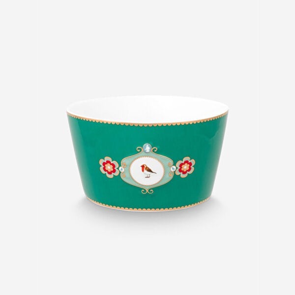 Pip Studio Yeşil Porselen Kase 15 Cm 51003307