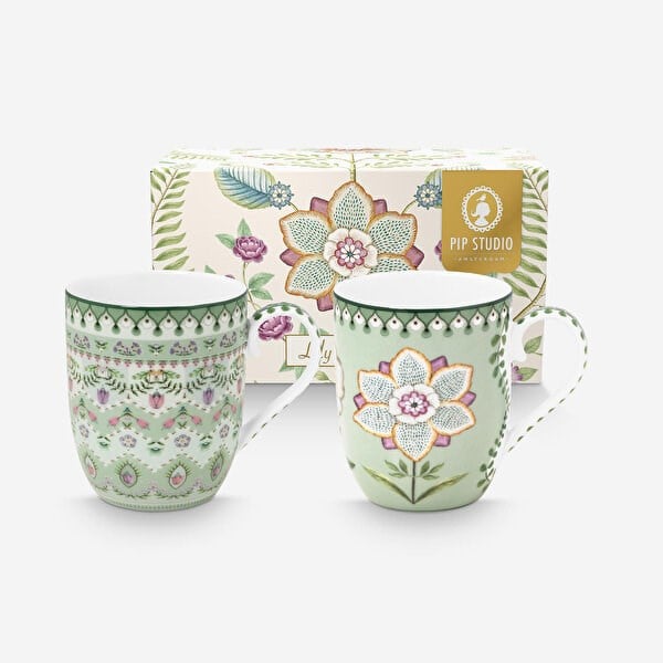 Pip Studio Yeşil Porselen Kupa 145 Ml 51002503