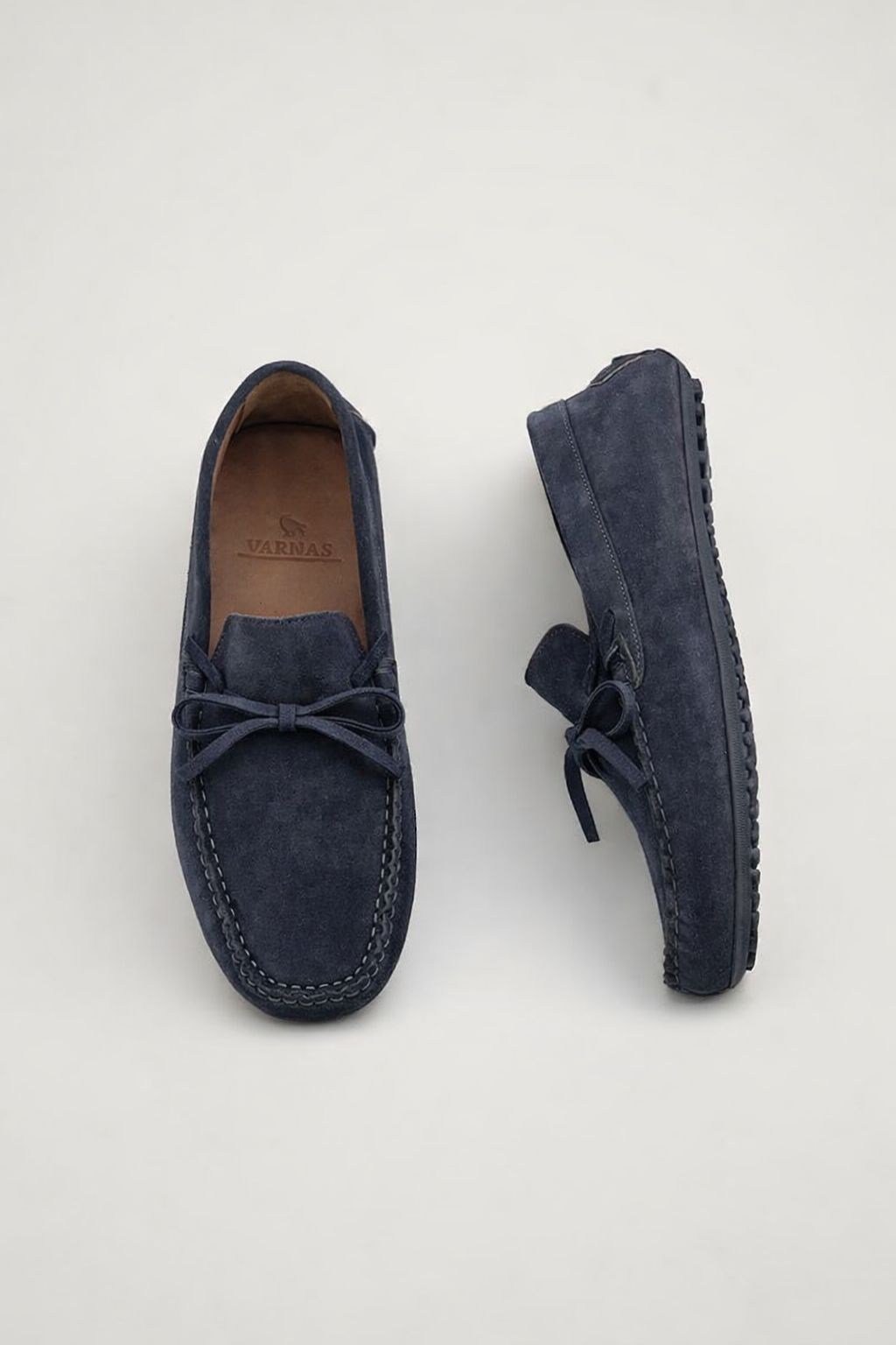 Erkek Antrasit Süet Bağcıklı Driver Loafer Günlük Casual Ayakkabı - Glader