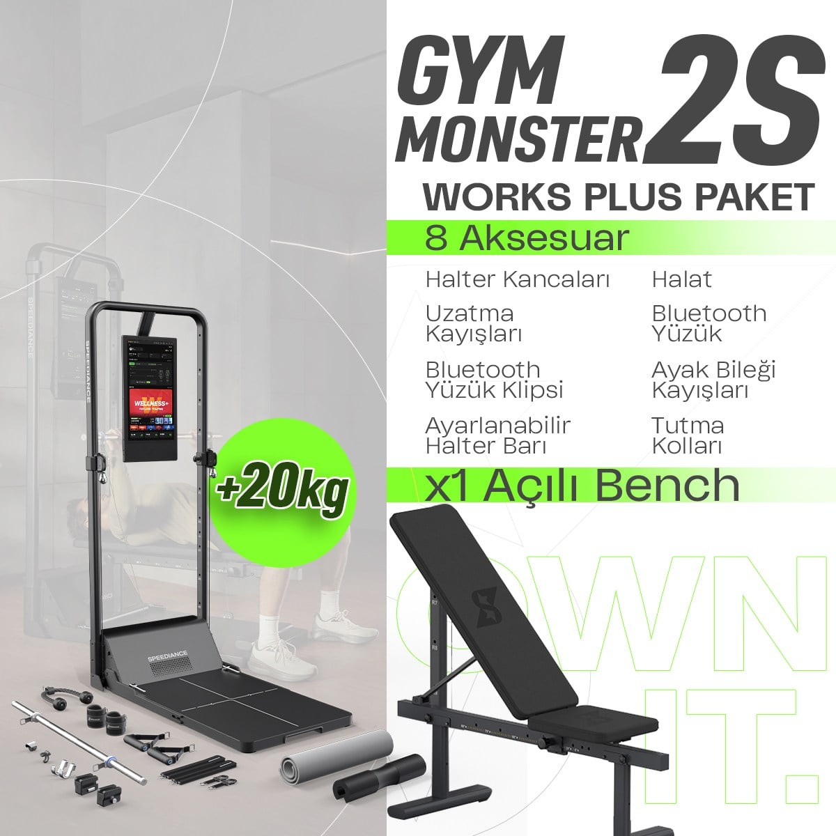 Gym Monster 2S Works Plus