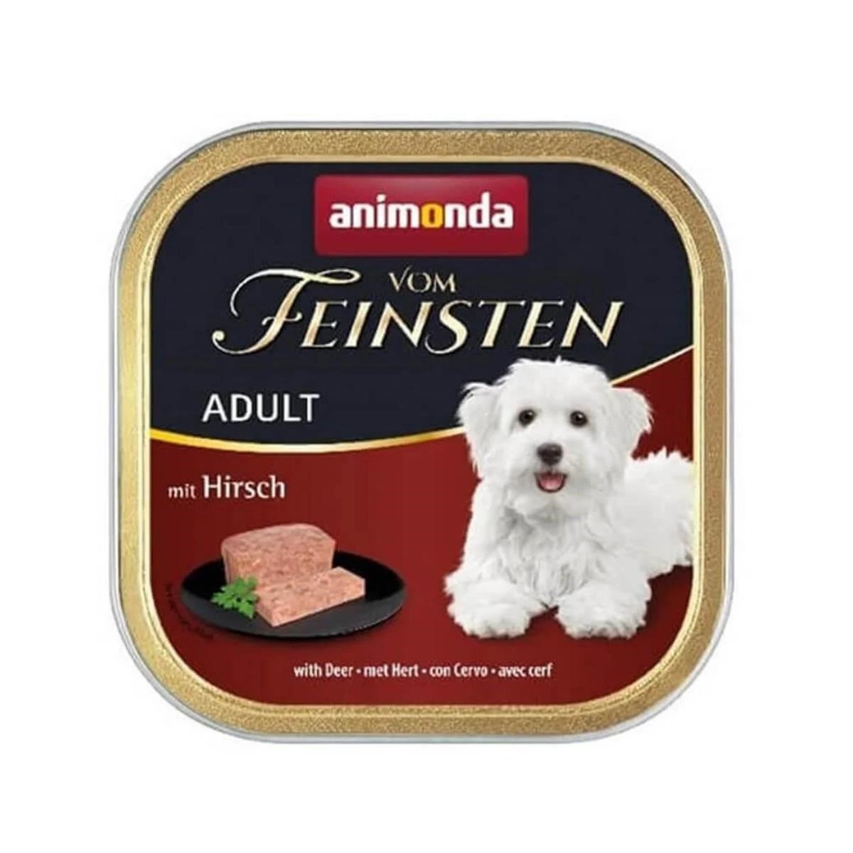 Animonda Vom Feinsten Geyik Etli Köpek Konservesi 150 Gr