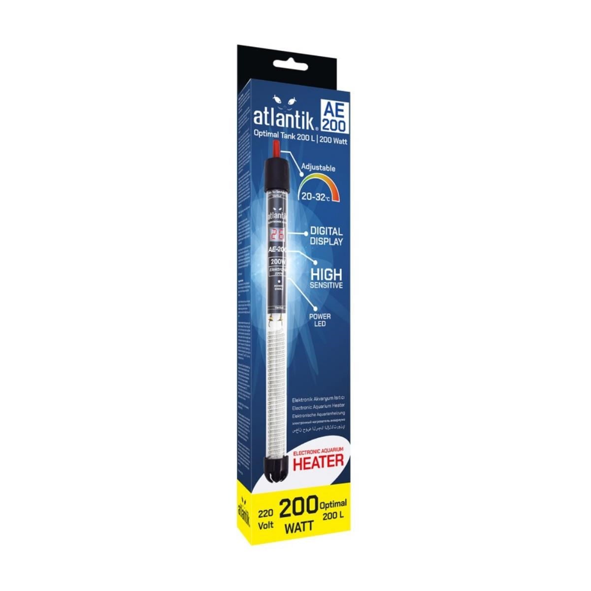 ATLANTİK ELEKTRONİK ISITICI 200 W