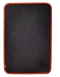 CATTİE ALTIGEN MODEL KUM TOPLAYICI FONKSİYONEL KEDİ PASPASI TURUNCU 50X75CM