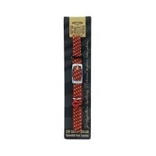 CATTİE LASTİKLİ KEDİ BOYUN TASMASI KIRMIZI 1X20-30CM