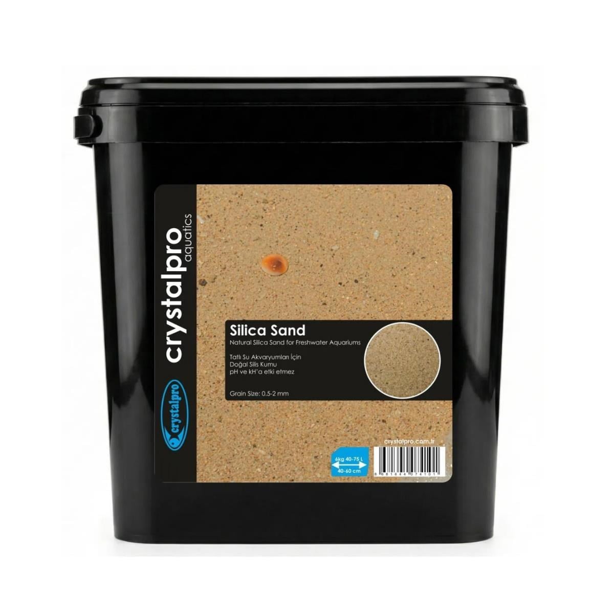 CRYSTALPRO SILICA SAND AKVARYUM KUMU 12 KG