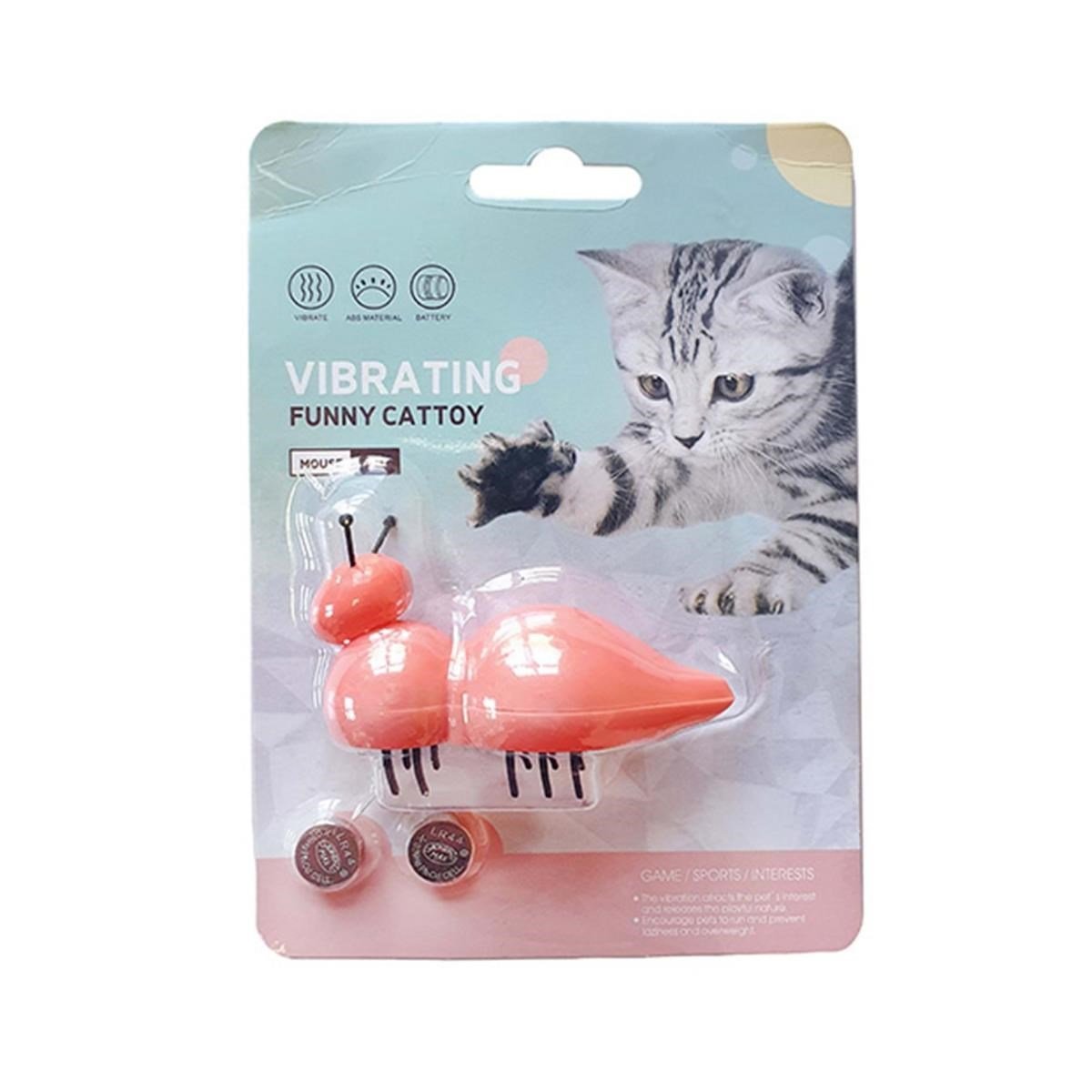 D-PETS TİTREŞİMLİ KARINCA KEDİ OYUNCAK