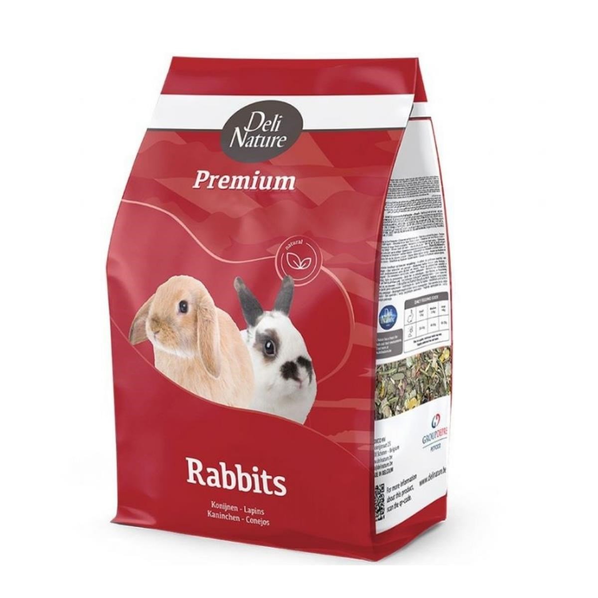 Deli Nature Premium Tavşan Yemi 800 Gr