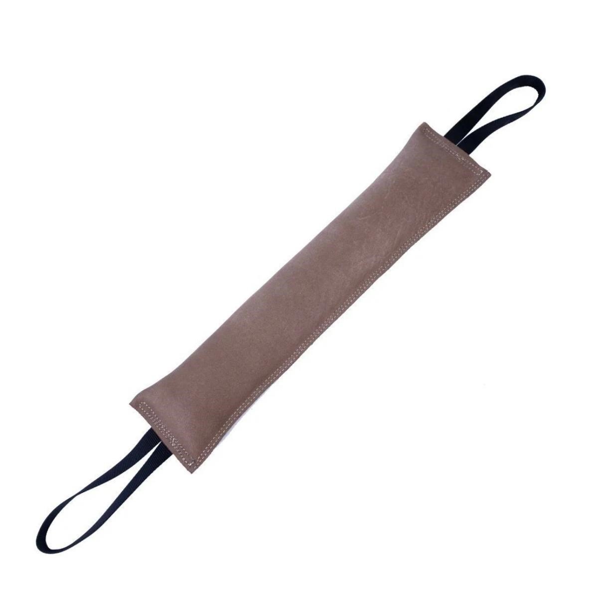 DOGGİE SÜET DERİ KÖPEK ISIRMA YASTIĞI BEJ 8X45CM