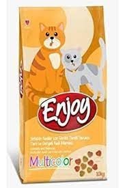 Enjoy Renkli Taneli Tavuklu 15 kg Yetişkin Kedi Maması