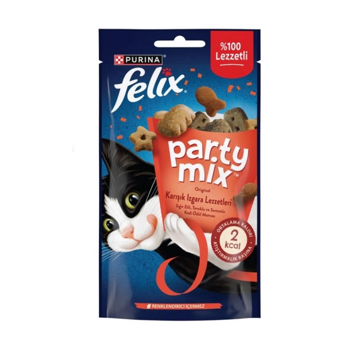 Felix Party Mix Karışık Izgara Lezzetleri Ödül Maması 60 Gr