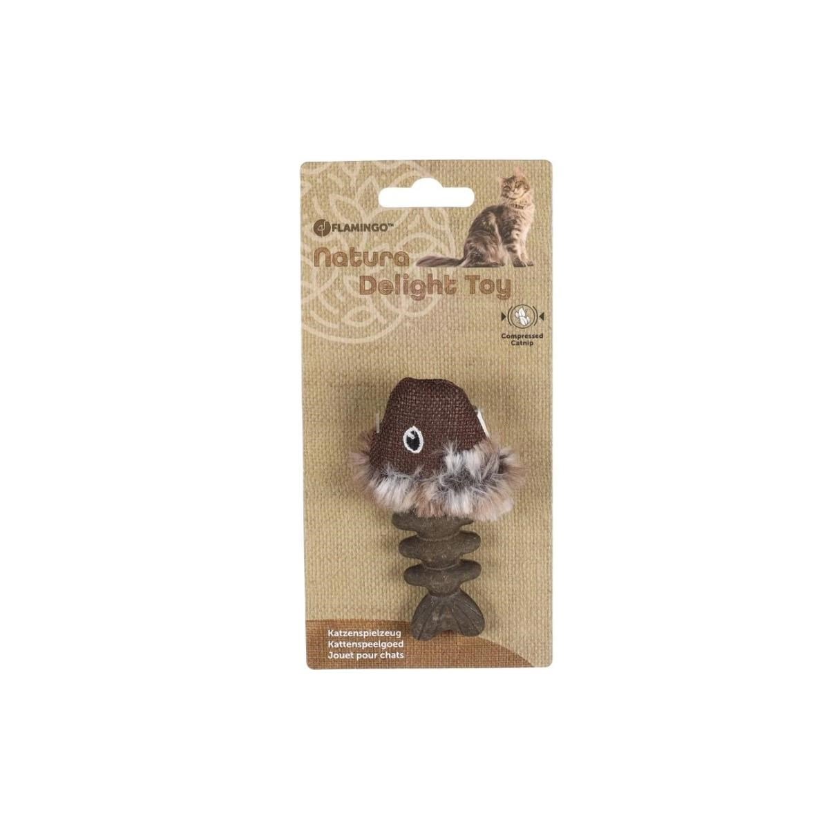 Flamingo Catnipli Balık Kedi Oyuncağı