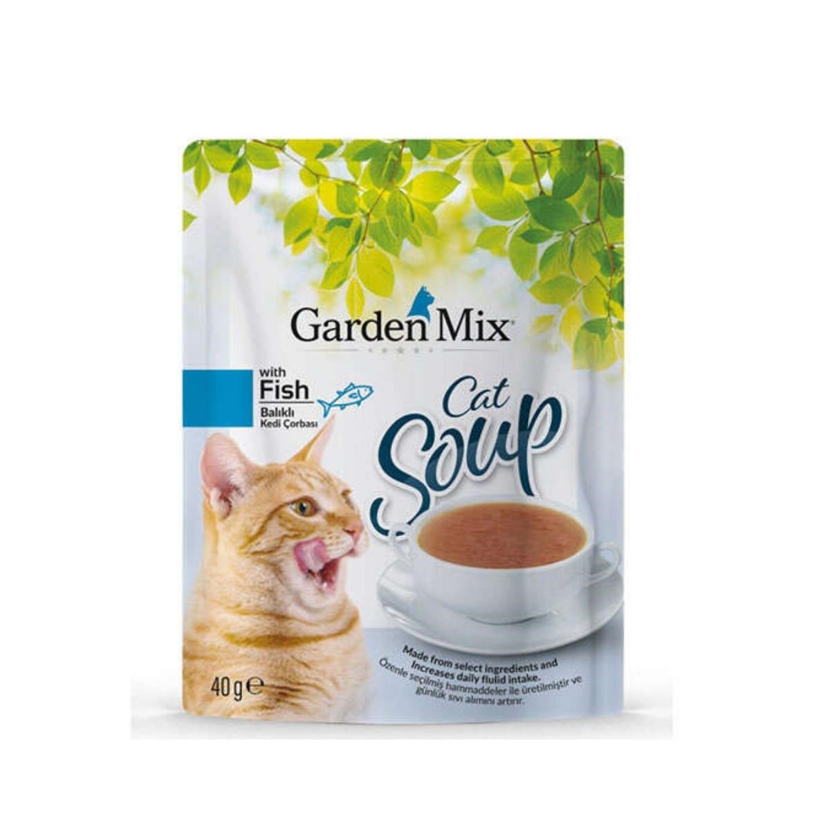Garden Mix Balıklı Kedi Çorbası 40 Gr