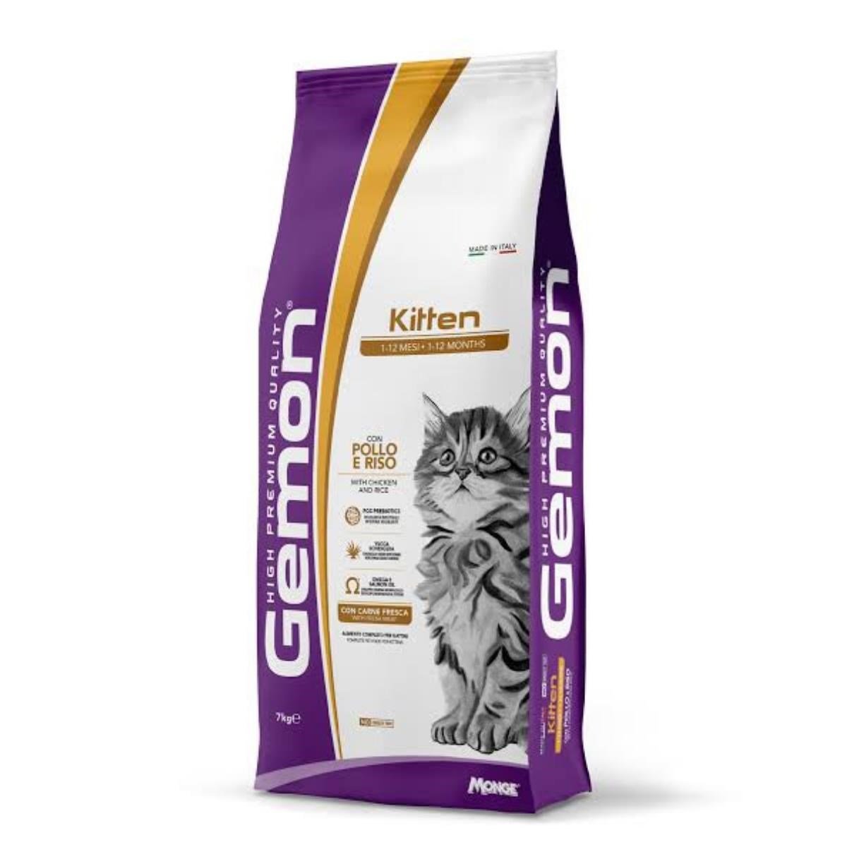 Gemon Kitten Tavuklu Pirinçli Yavru Kedi Maması 7 Kg