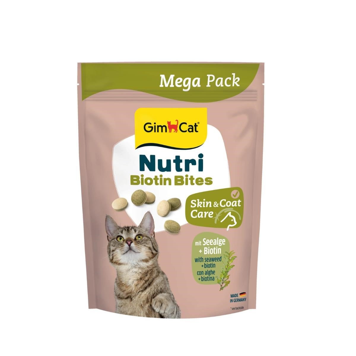 Gimcat Nutri Biyotinli Deniz Yosunlu Kedi Ödülü 425gr