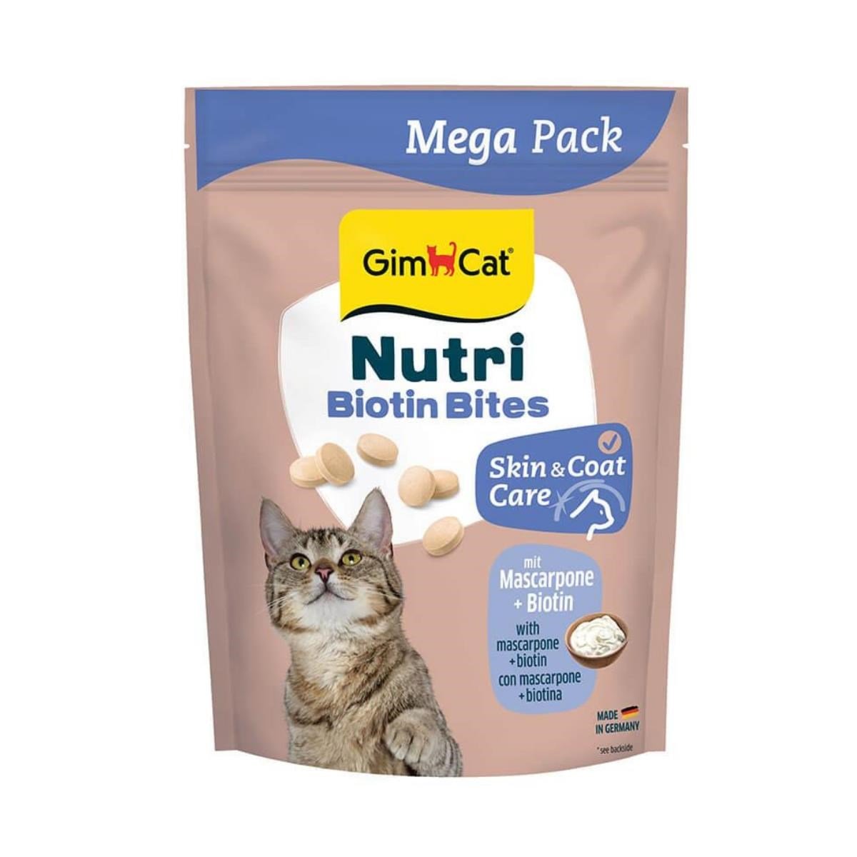 Gimcat Nutri Biyotinli Mascarpone Peynirli Kedi Ödülü 425 Gr
