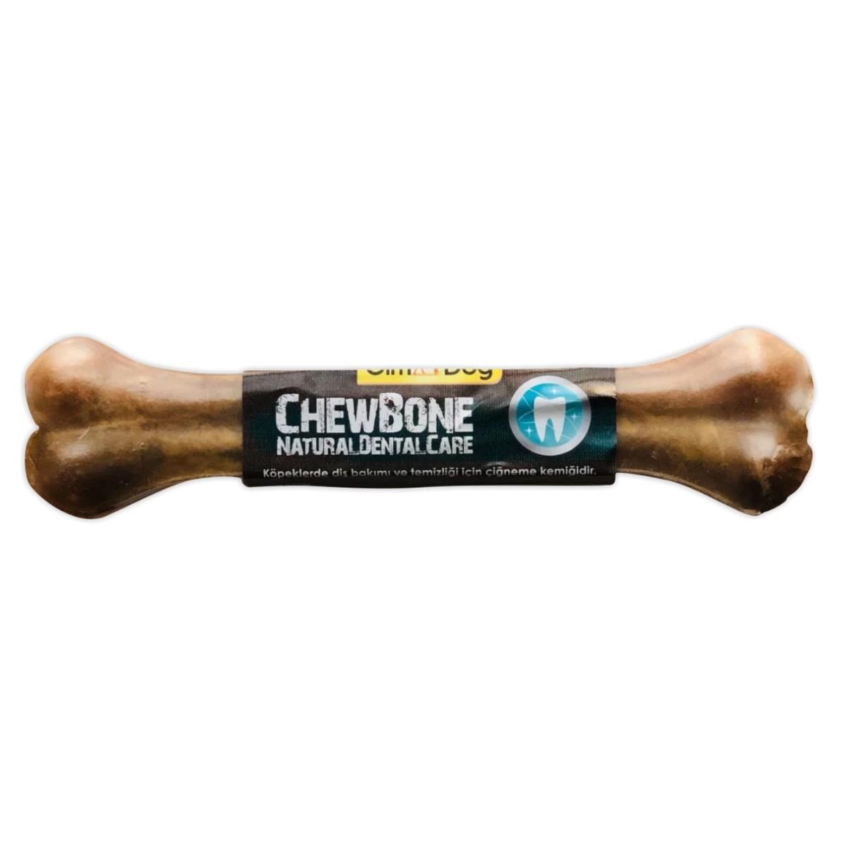 GimDog Mordimi Press kemik 10'' - 25cm - 1 li Naturel