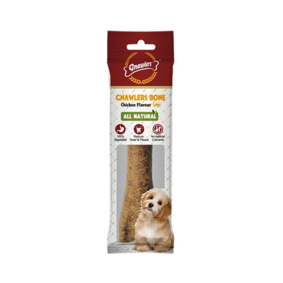 Gnawlers Tavuklu Köpek Kemiği 20cm L