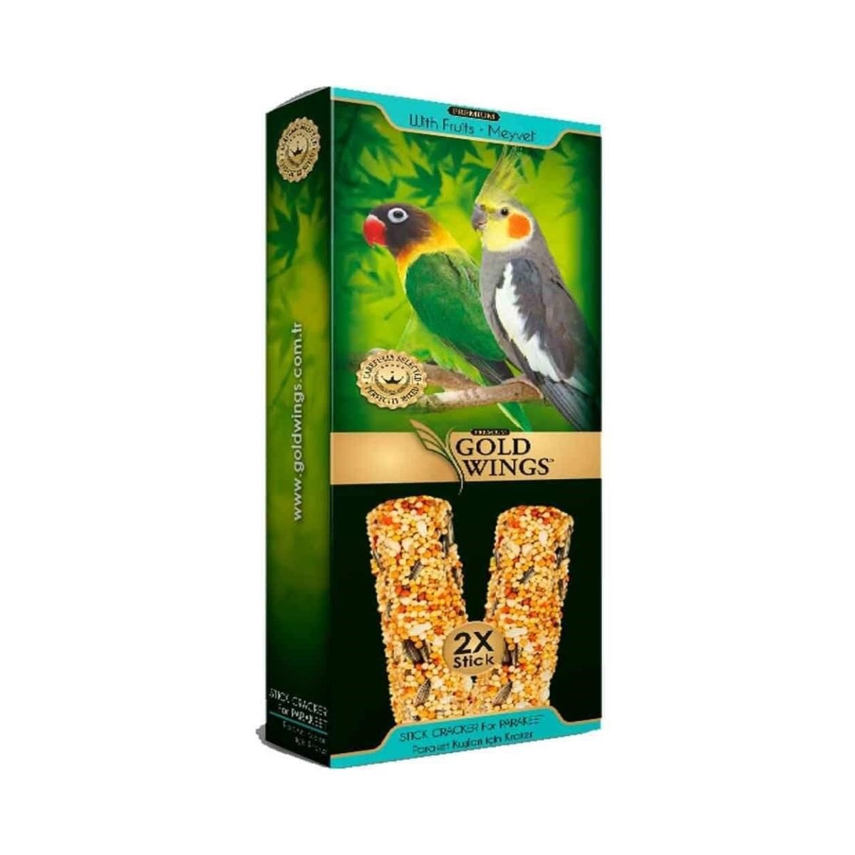 Gold Wings Premium Paraket Krakeri Meyveli 2'li Paket