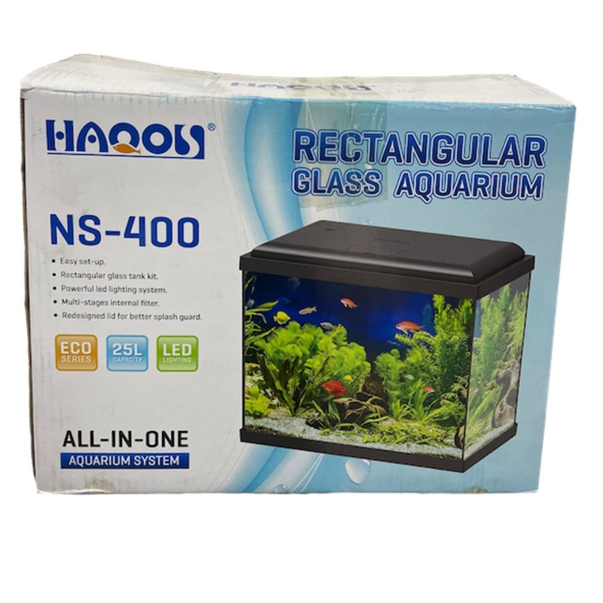 HAQOS NS-400 LED AKVARYUM 25L
