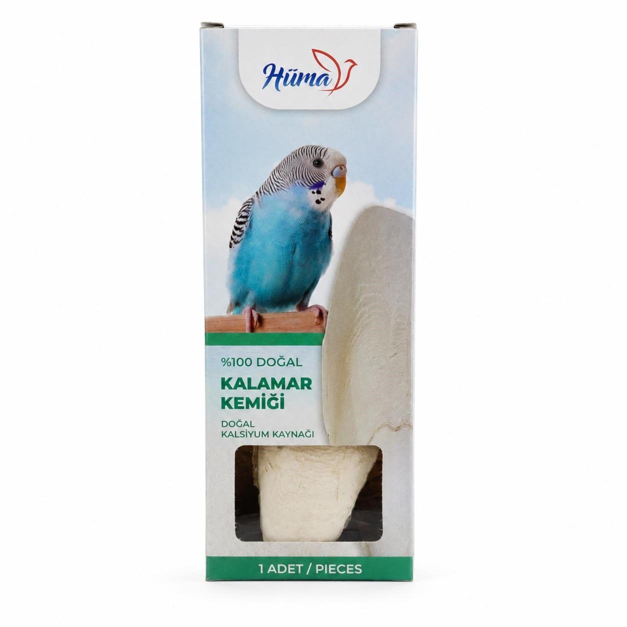 Hüma Doğal Kalsiyum Kaynağı Kalamar Kemiği 12-18 Cm