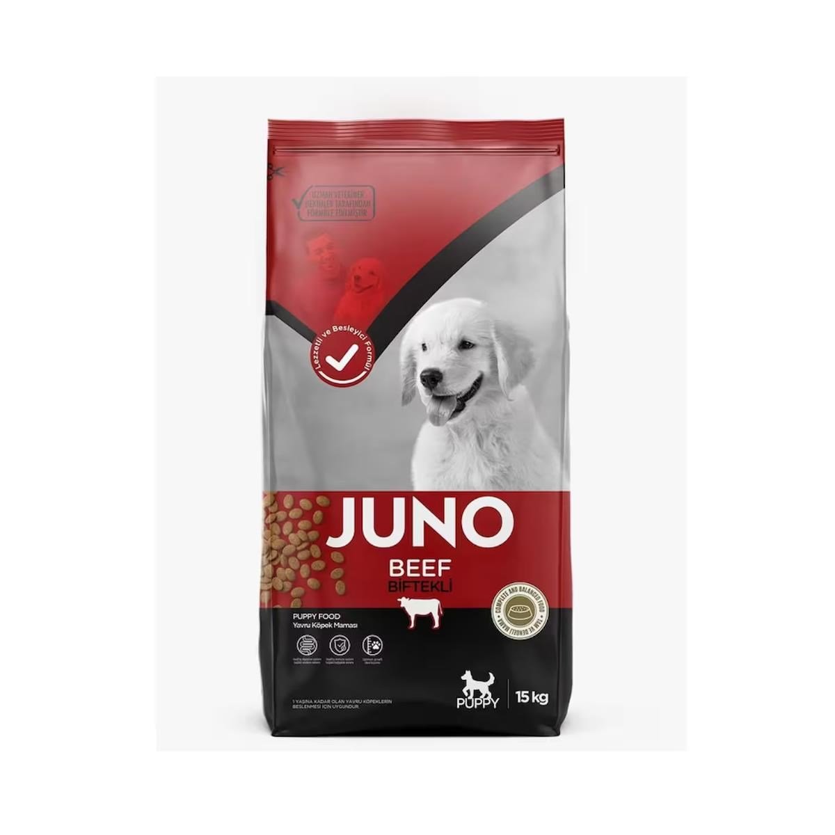 Juno Biftekli 15 kg Yavru Köpek Maması