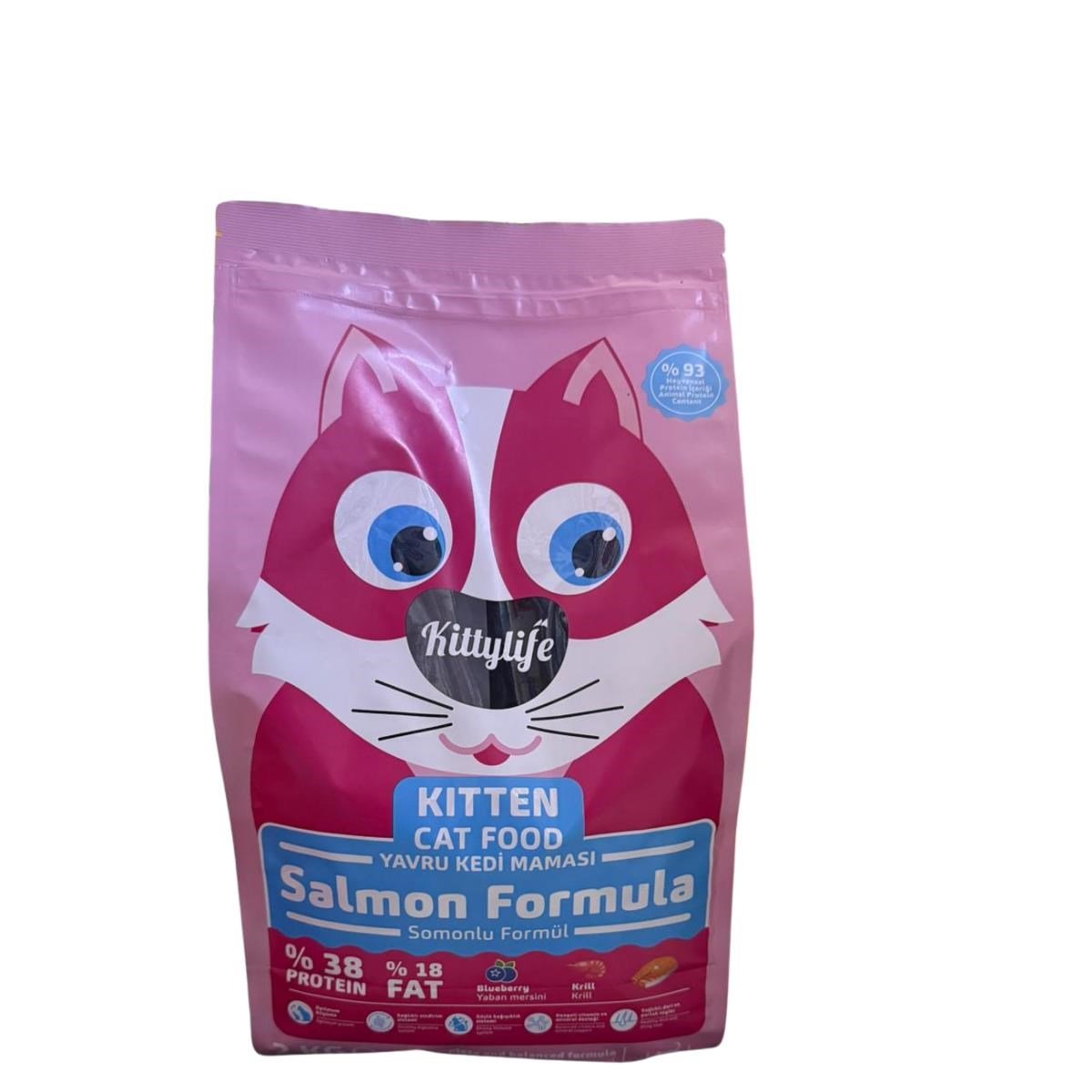 Kittylife Somonlu Yavru Kedi Maması 2 Kg