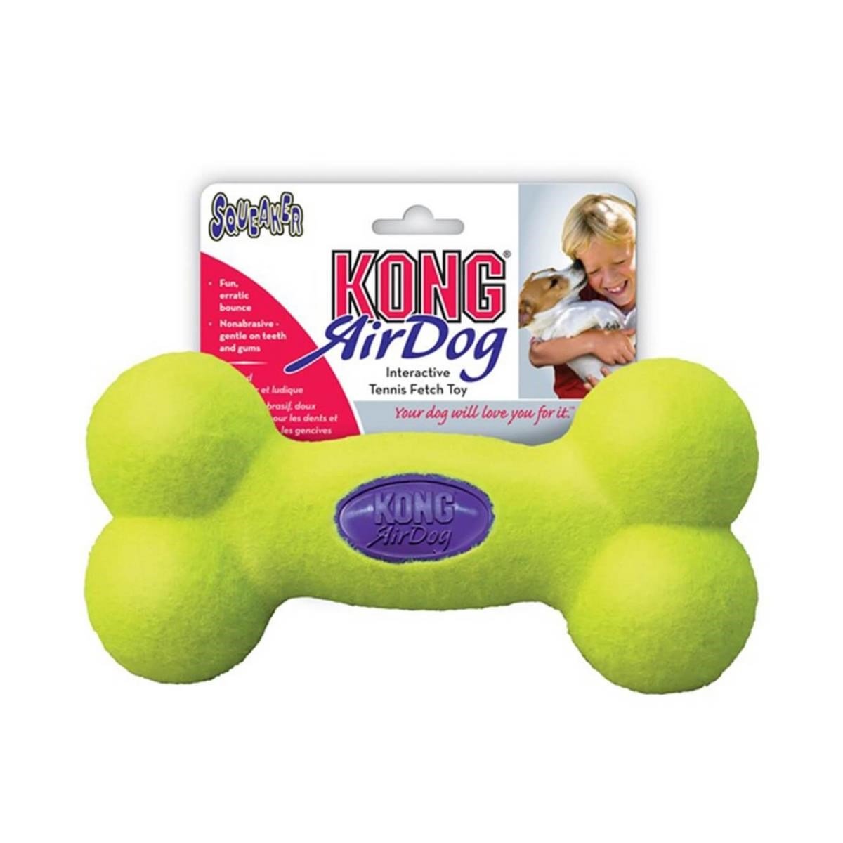 Kong Air Squeaker Köpek Oyuncağı Large Bone