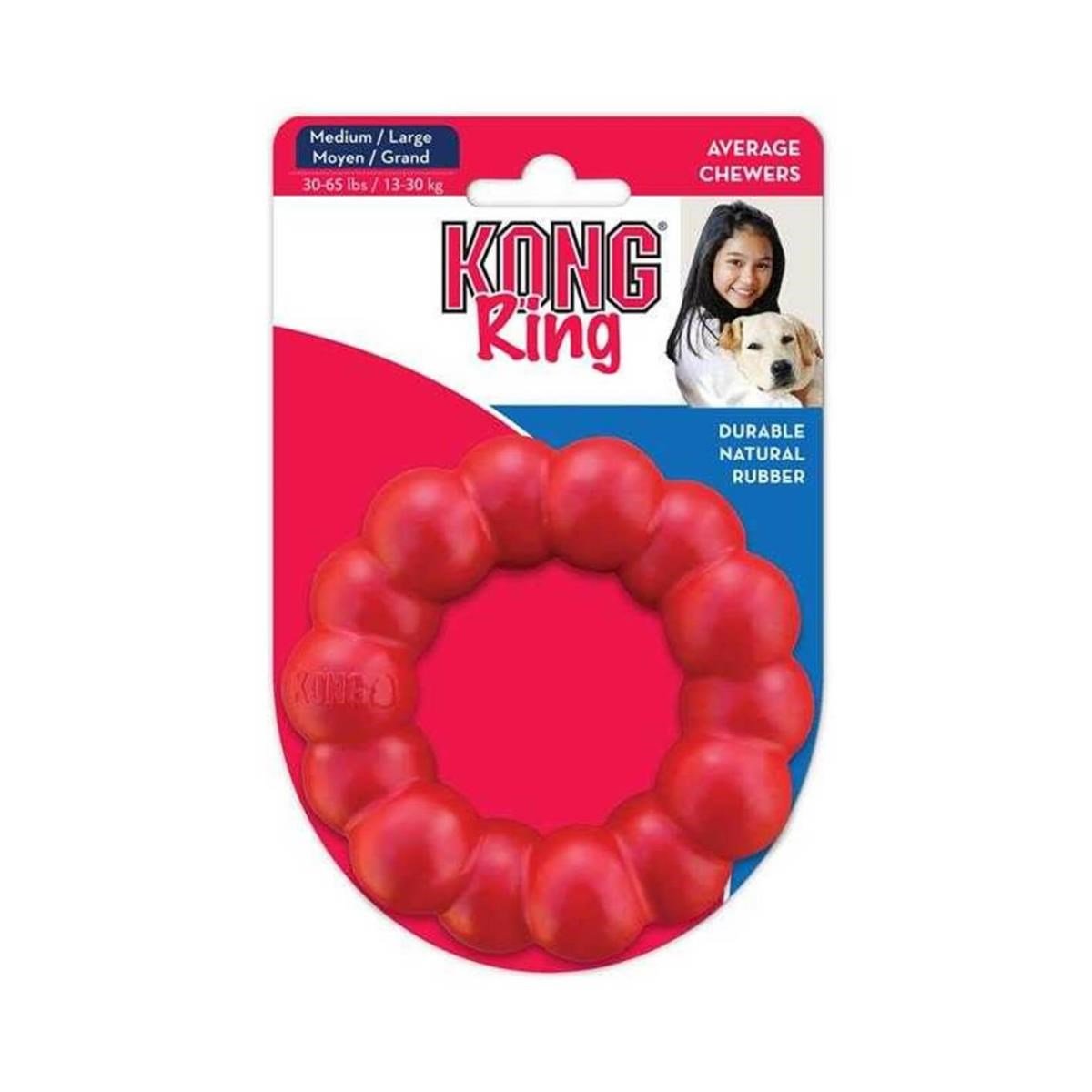 KONG Ring Yüzük Şeklinde Isırma Oyuncağı S/M