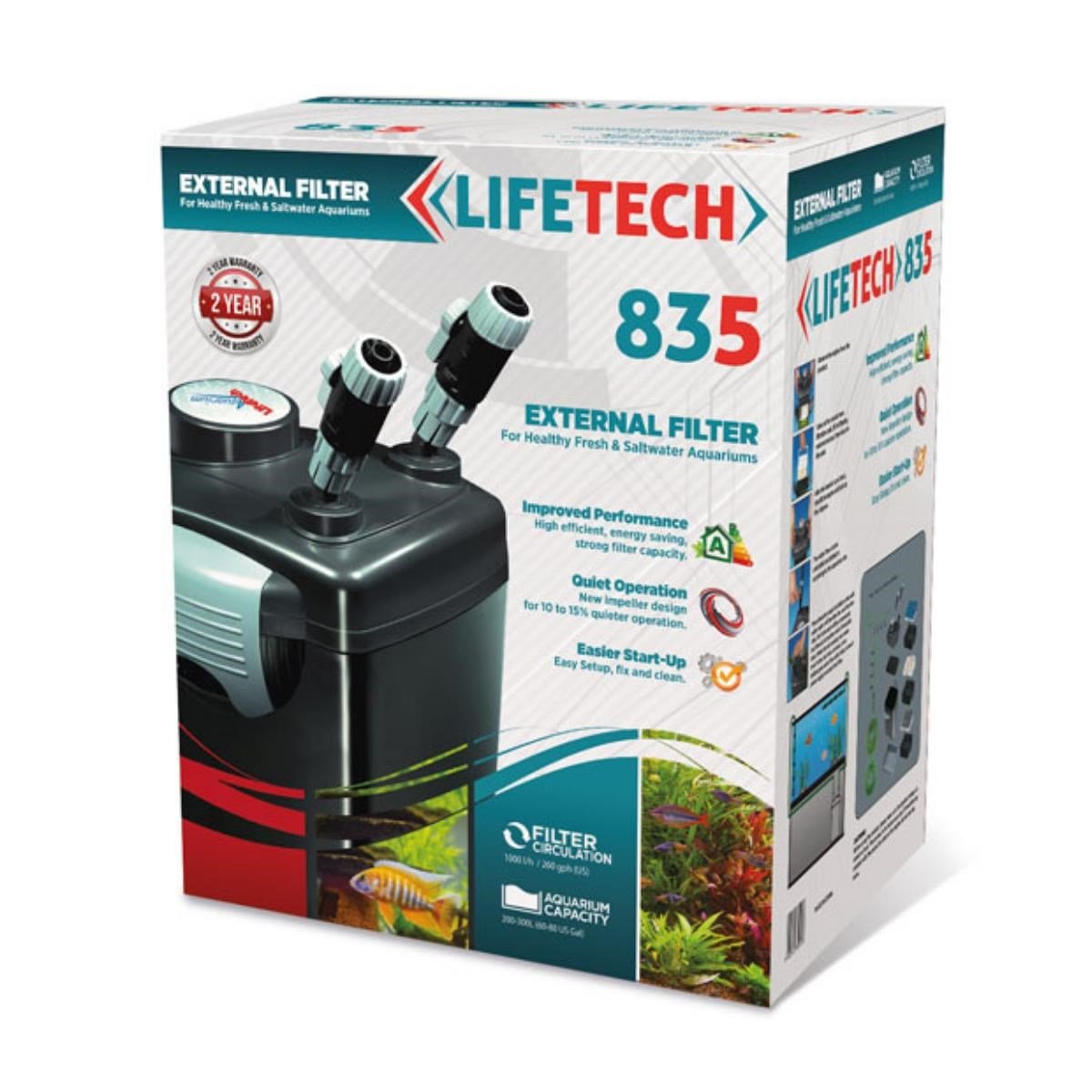 LIFETECH 835 DIŞ FİLTRE 1000 L/h