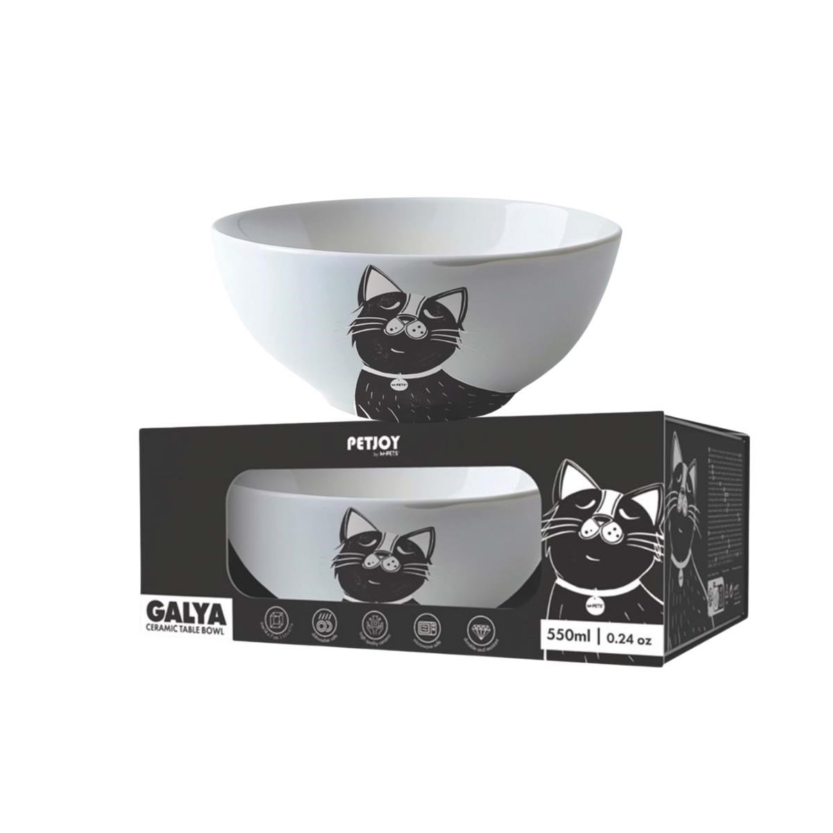 M-PETS GALYA SERAMİK MAMA KABI 550ML