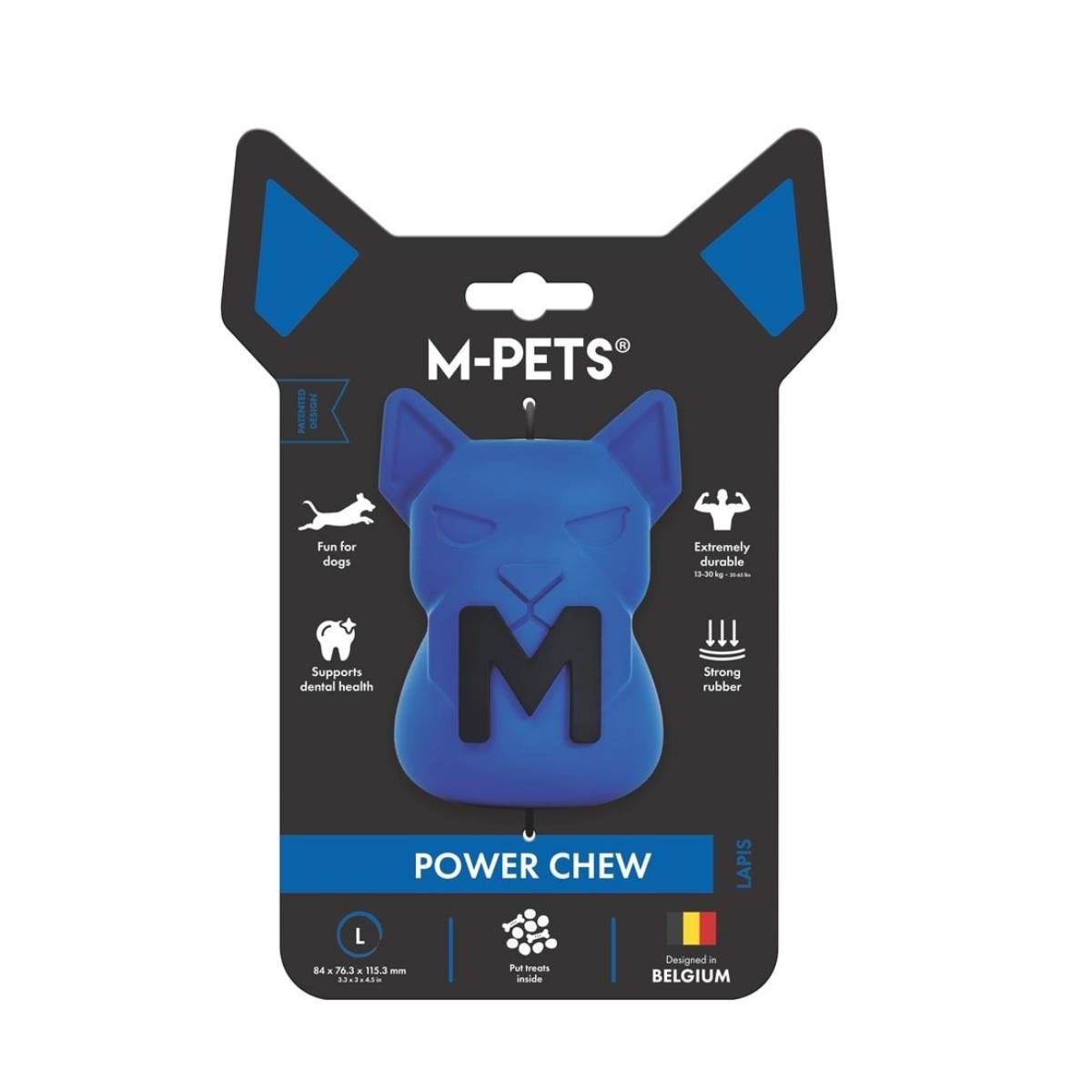 M-PETS POWER CHEW KAUÇUK KÖPEK ÖDÜL OYUNCAĞI LAPIS (L)