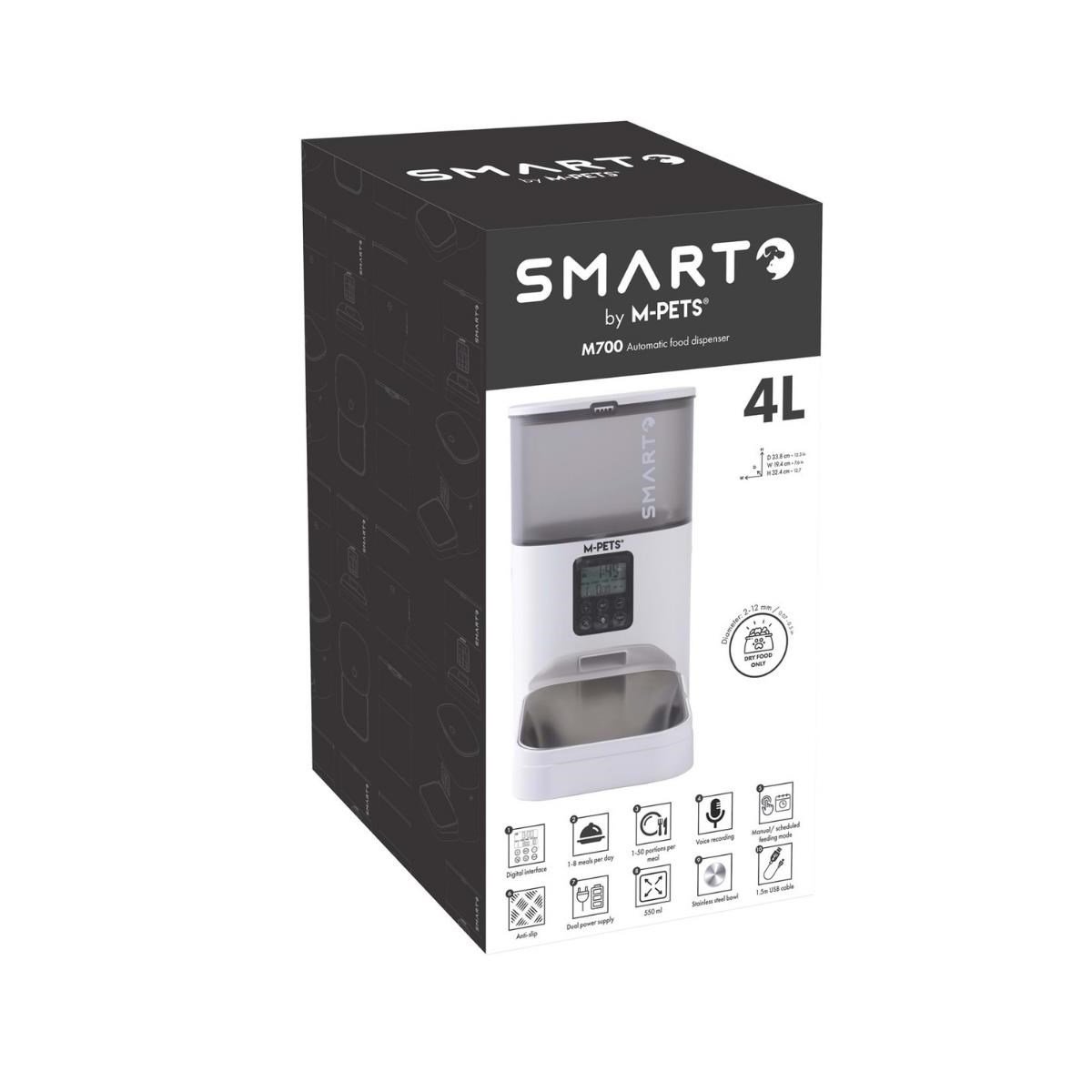 M-PETS SMARTO M700 OTOMATİK MAMA KABI 4L