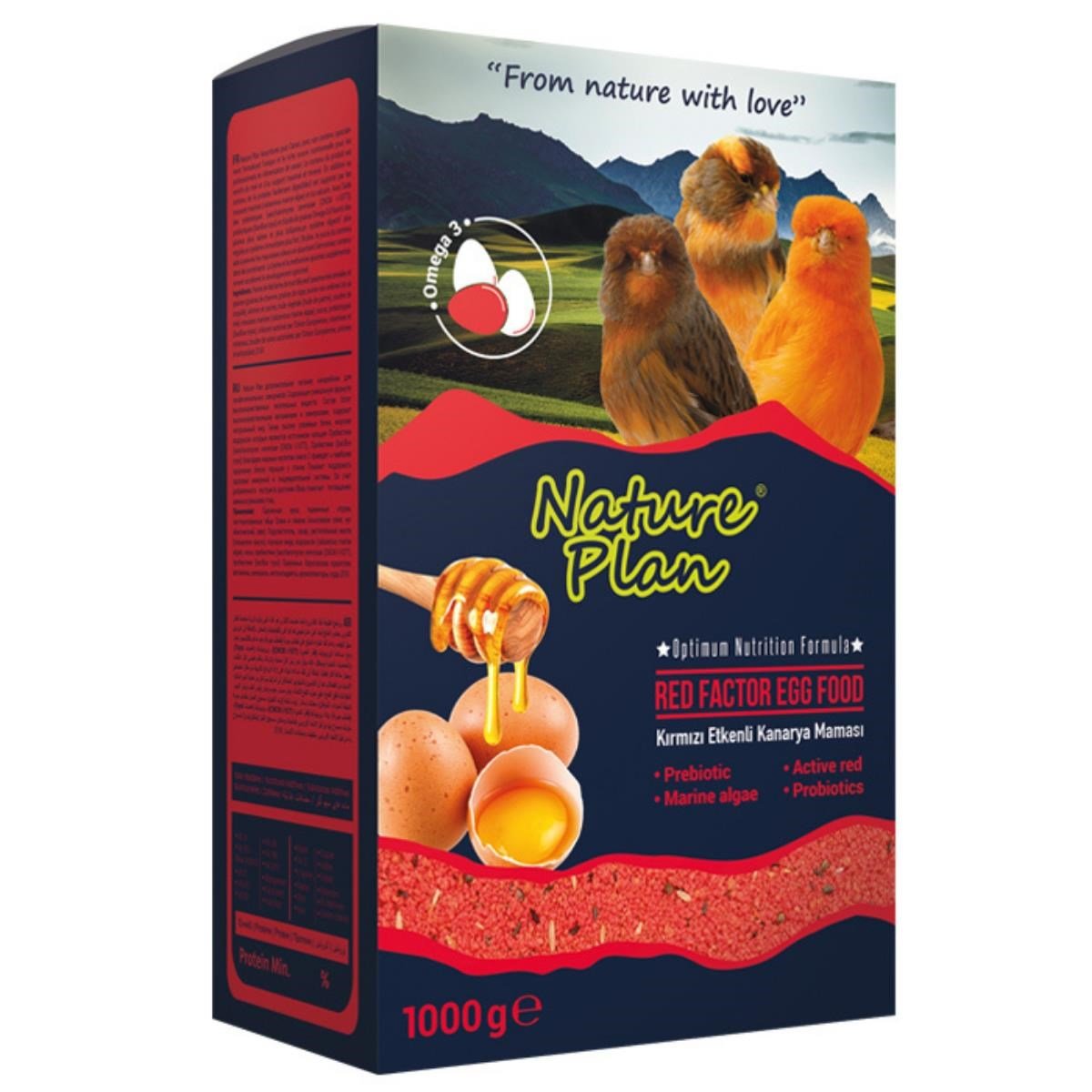 Nature Plan Moist Egg Food - Yumurtalı Islak Kanarya Maması 1000gr