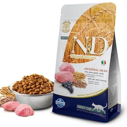N&D Düşük Tahıllı Kısırlaştırılmış Kuzu Etli 10 kg Yetişkin Kedi Maması